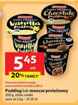 Auchan Mus czekoladowy Ehrmann High Protein oferta
