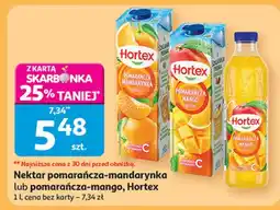 Auchan Napój pomarańcza z mango Hortex oferta