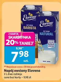 Auchan Napój owsiany barista Elovena oferta