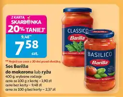 Auchan Sos classico Barilla oferta