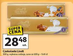 Auchan Czekolada gold z rodzynkami i orzechami Lindt oferta