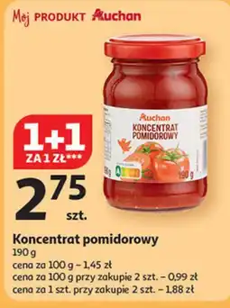Auchan Koncentrat pomidorowy 30% Auchan oferta