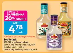 Auchan Sos miodowo musztardowy Roleski oferta