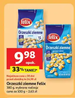 Auchan Orzeszki ziemne bez soli Felix oferta