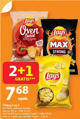 Auchan Chipsy solone Lay's oferta