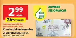 Auchan Chusteczki uniwersalne Podniesiony Kciuk oferta