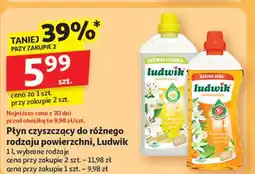 Auchan Płyn uniwersalny mydło marsylskie z nutą białych kwiatów Ludwik oferta