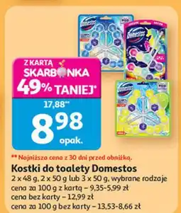 Auchan Kostka do wc ocean Domestos Power5 oferta