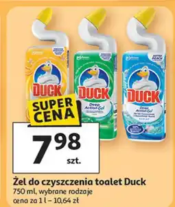 Auchan Żel do wc citrus Duck Deep Action Gel oferta