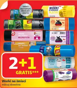 Auchan Worki na śmieci 20 l Auchan oferta