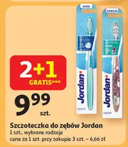 Auchan Szczoteczka do zębów medium Jordan Expert Clean oferta