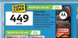 Auchan Smartfon g15 szary Motorola oferta