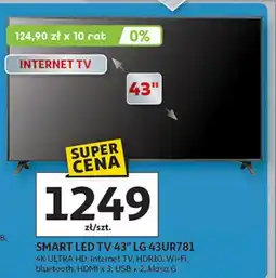 Auchan Telewi led 43 43ur781 Lg oferta