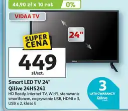 Auchan Telewizor led 24 24hs241 Qilive oferta
