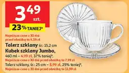 Auchan Talerz szklany 25 cm oferta