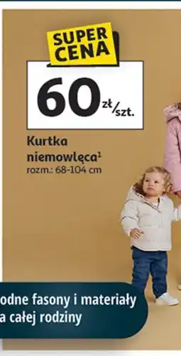 Auchan Kurtka niemowlęca 68-104 Inextenso By Auchan oferta
