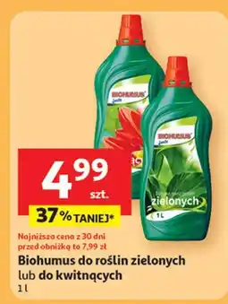 Auchan Nawoz do roślin kwitnących Biohumus oferta