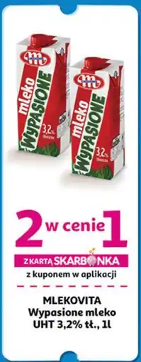 Auchan Mleko 3.2% Mlekovita Wypasione oferta