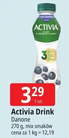E.Leclerc Jogurt jagoda-borówka amerykańska Danone Activia oferta