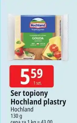 E.Leclerc Ser topiony gouda Hochland oferta