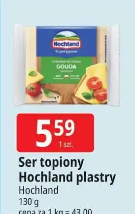 E.Leclerc Ser topiony gouda Hochland oferta