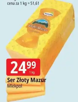 E.Leclerc Ser złoty mazur Mlekpol oferta