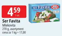 E.Leclerc Ser sałatkowo-kanapkowy 18 % Mlekovita Favita oferta