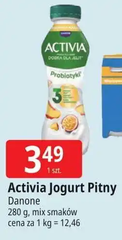 E.Leclerc Jogurt brzoskwinia marakuja Danone Activia oferta