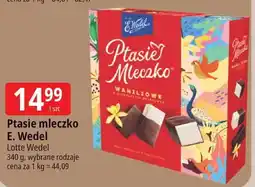 E.Leclerc Czekoladki waniliowe E. Wedel Ptasie Mleczko oferta