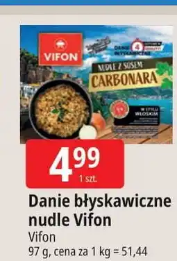 E.Leclerc Nudle z sosem carbonara Vifon oferta