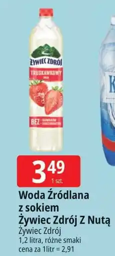 E.Leclerc Woda truskawkowa Żywiec Zdrój Z Nutą oferta