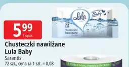 E.Leclerc Chusteczki nawilżane 99% wody Lula Baby oferta