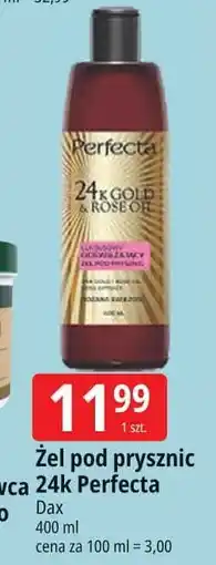 E.Leclerc Żel pod prysznic Perfecta 24K Gold & Rose Oil oferta