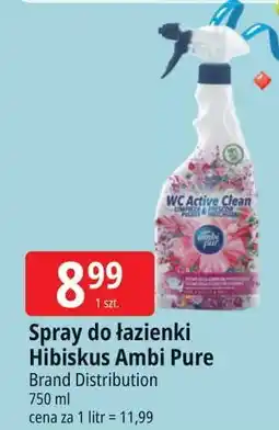 E.Leclerc Spray do łazienki hibiskus Ambi Pur oferta