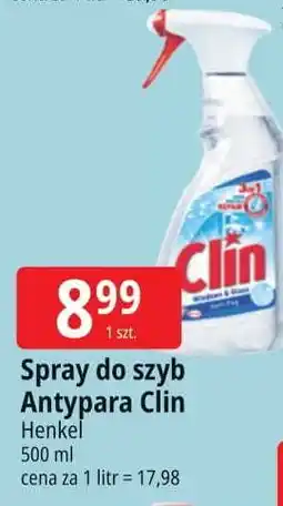 E.Leclerc Płyn do szyb anti-fog Clin Windows & Glass oferta