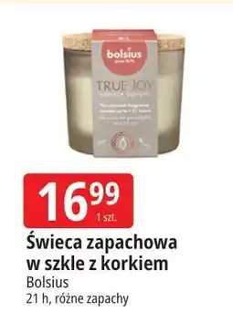 E.Leclerc Świeca w szkle 80/73 wanilia Bolsius True Scents oferta
