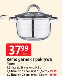 E.Leclerc Garnek nierdzewny remo 22 cm Altom Design oferta