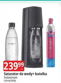 E.Leclerc Zestaw: urządzenie sst terra czarny + cylinder cqc butelka Sodastream oferta