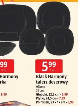 E.Leclerc Półmisek 23 x 17 cm black harmony Altom Design oferta