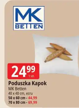 E.Leclerc Poduszka kapok 70 x 80 cm Mk Betten oferta