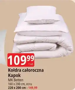 E.Leclerc Kołdra kapok 220 x 200 cm Mk Betten oferta