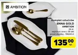 Carrefour Komplet sztućców enna gold Ambition oferta