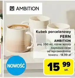 Carrefour Kubek porcelanowy fern 350 ml Ambition oferta