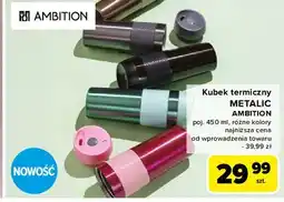 Carrefour Kubek termiczny metalic 450 ml Ambition oferta