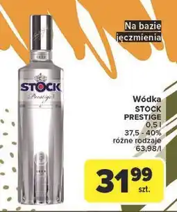 Carrefour Wódka Stock Prestige oferta