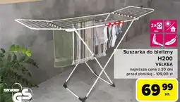 Carrefour Suszarka do bielizny h200 Velkea oferta