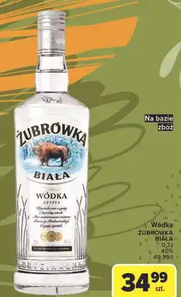 Carrefour Wódka Żubrówka Biała oferta