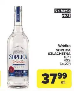 Carrefour Wódka Soplica Szlachetna oferta