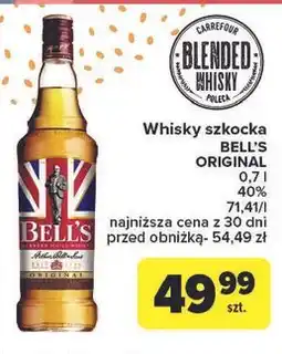 Carrefour Whisky Bell's Original oferta