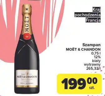 Carrefour Szampan Moet & Chandon Brut Imperial oferta